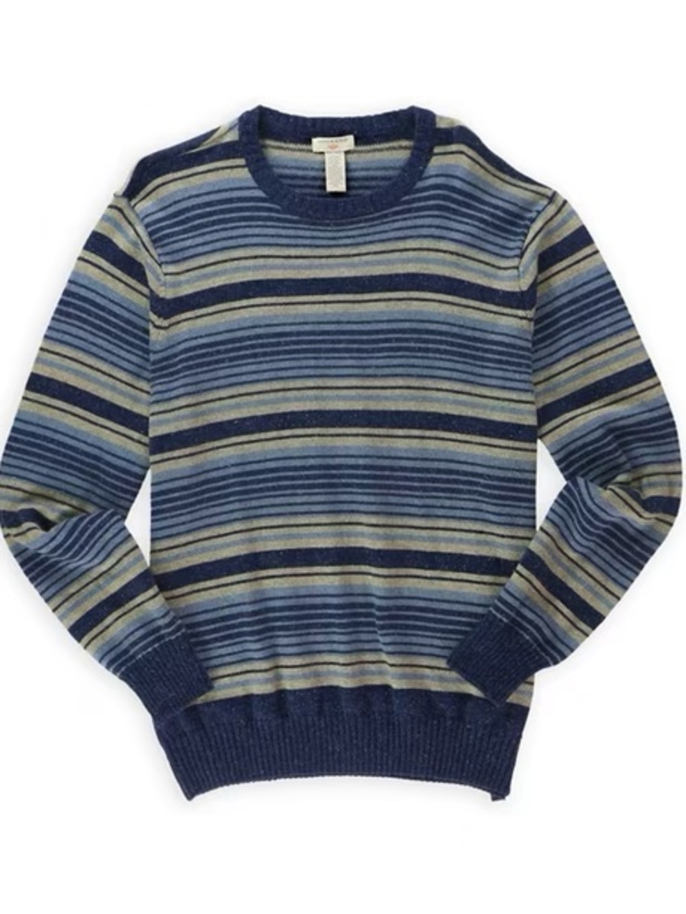 Dockers Multi Stripe Pullover Sweater in Sea Captain Blue